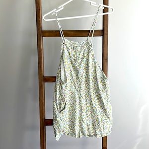 Aeropostale Floral Shortalls- Medium